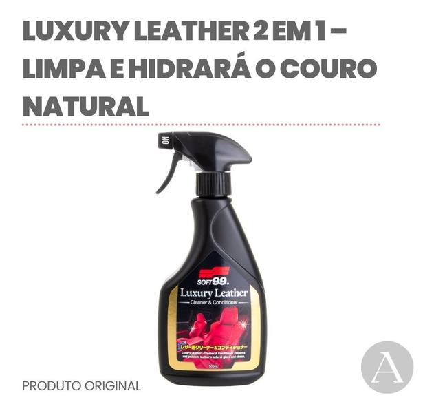 Imagem de Limpa E Hidrata Couro Natural - Luxury Leather 2 Em 1 Soft99