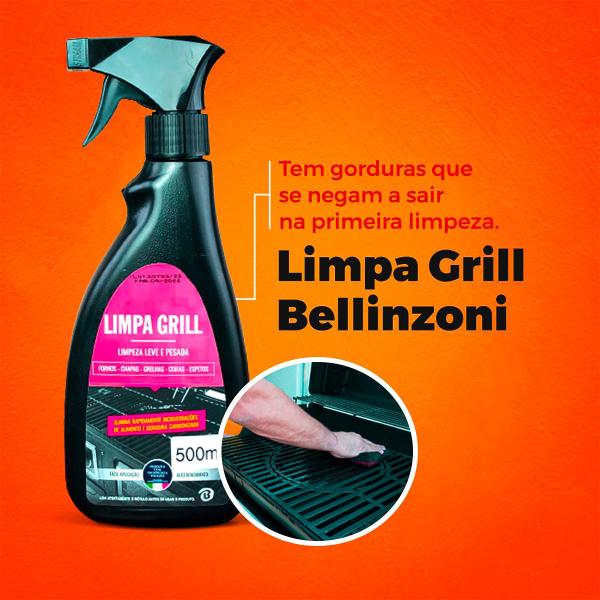 Imagem de Limpa Gril 500ml Limpa Forno Chapa Grelha Espeto  Bellinzoni