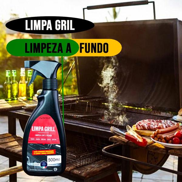 Imagem de Limpa Gril 500ml Limpa Forno Chapa Grelha Espeto  Bellinzoni