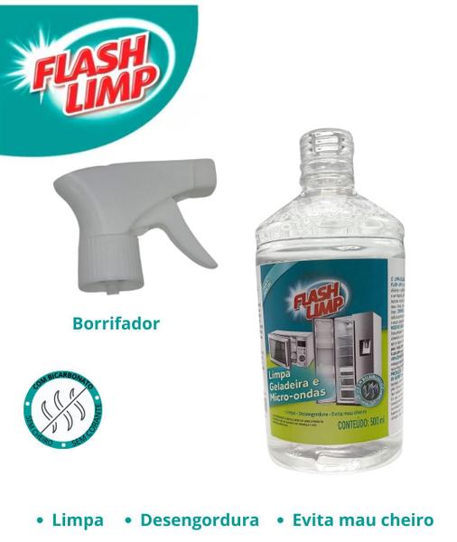 Imagem de Limpa Inox Liquído Electrolux 500 Ml Geladeira Fogão Panelas