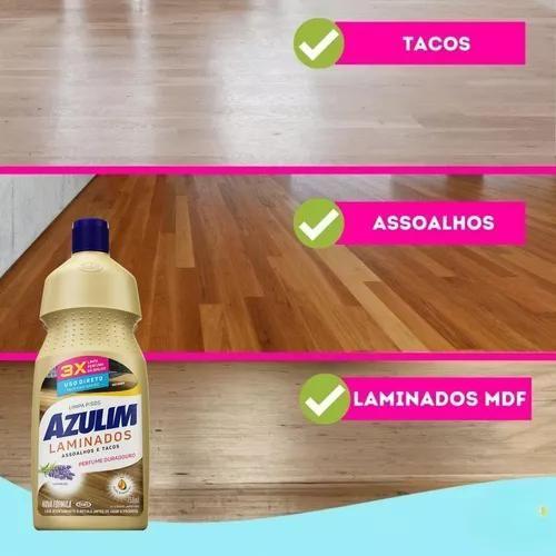 Limpa Laminados Pisos Assoalhos Tacos Lavanda Azulim 750ml Adicionar aos favoritos Imagem de Limpa Laminados Pisos Assoalhos Tacos Lavanda Azulim 750ml Adicionar aos favoritos