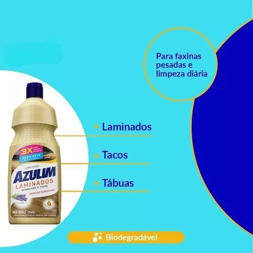 Imagem de Limpa Laminados Pisos Assoalhos Tacos Lavanda Azulim 750ml Adicionar aos favoritos