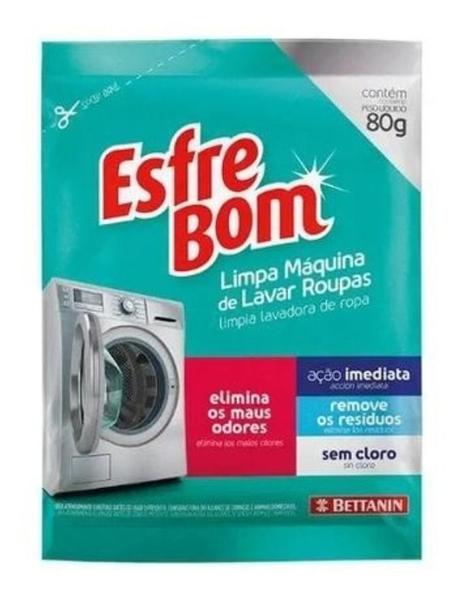 Imagem de Limpa Máquina De Lavar Roupas Esfrebom 80g