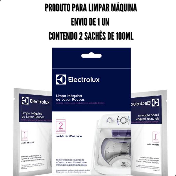 Imagem de Limpa Máquina De Lavar Roupas Original Electrolux 2 Unidades 80000723