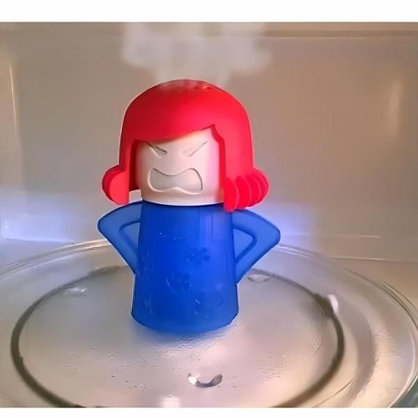 Limpa Microondas Angry Mama Limpeza Higienização Vaporização - Snsimports Imagem de Limpa Microondas Angry Mama Limpeza Higienização Vaporização