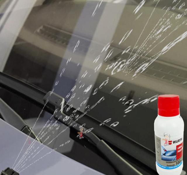 Imagem de Limpa parabrisa wurth liquido produto p/ limpar para brisa de carro Maxima Visibilidade e limpeza