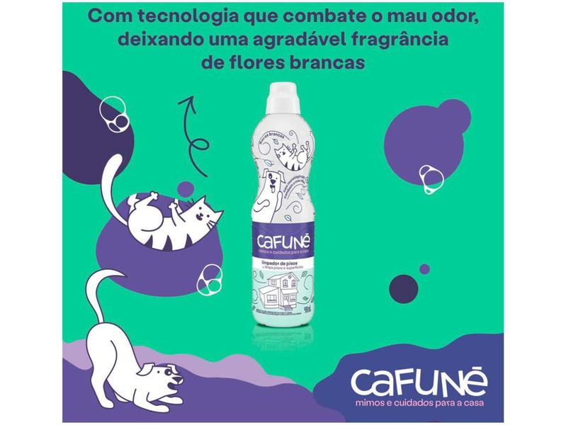 Imagem de Limpa Piso Cafuné Flores Brancas  - 900ml