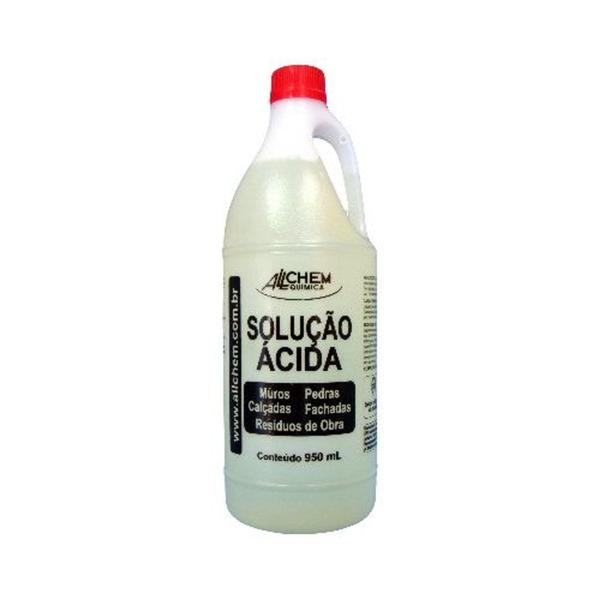 Imagem de LIMPA PISO SOL ACIDA LIMPEZA - ALLCHEM QUIMICA - 950ml KIT C/ 12 UN