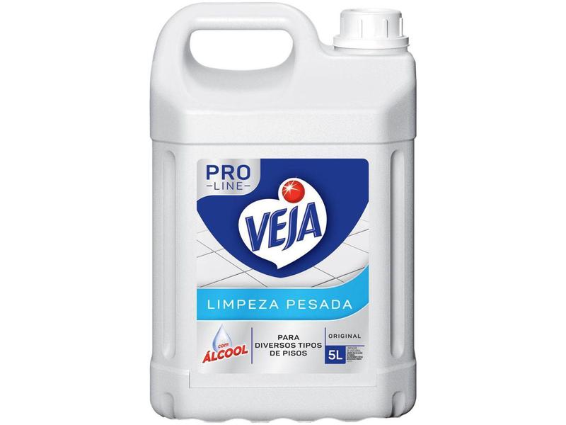Limpa Piso Veja Pro-Line Limpeza Pesada 5L Imagem de Limpa Piso Veja Pro-Line Limpeza Pesada 5L