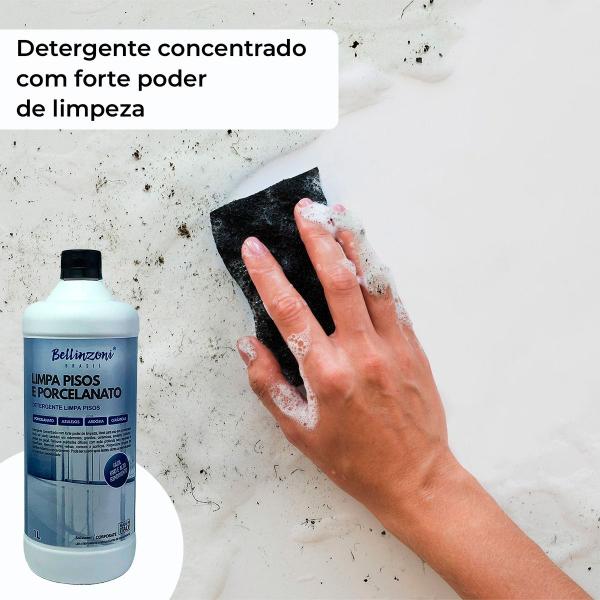 Imagem de Limpa Pisos E Porcelanato Detergente Concentrado - 1 Litro