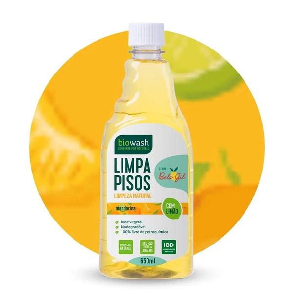 Imagem de Limpa pisos refil 650ml biowash biodegradável