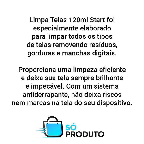 Imagem de Limpa Telas 120Ml Start