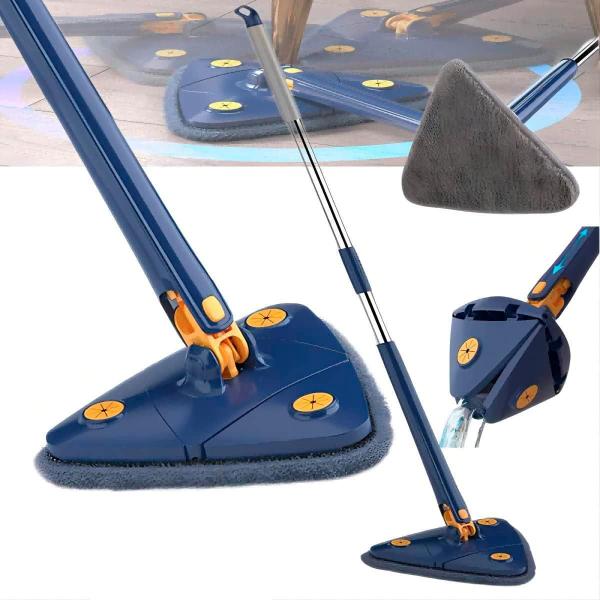 Limpa Tudo Mop Triangular Para Pisos Paredes Vidros - Bivena Imagem de Limpa Tudo Mop Triangular Para Pisos Paredes Vidros