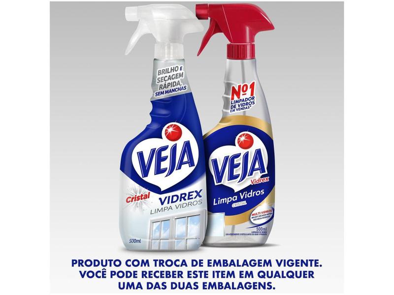 Imagem de Limpa Vidro Veja Vidrex Cristal Multiuso 500ml