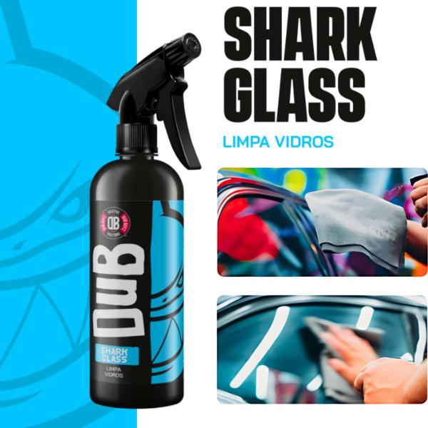 Imagem de Limpa Vidros Automotivo Para Brisa Janela Shark Glass