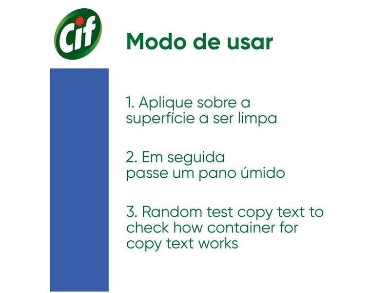 Imagem de Limpa Vidros Cif Refil 450ml