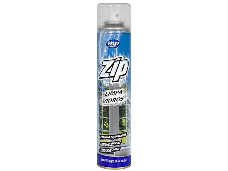 Limpa Vidros Spray Espuma Eficaz Sem Manchas Zip 400ml Remove Resíduos Mancha - MUNDIAL PRIME Imagem de Limpa Vidros Spray Espuma Eficaz Sem Manchas Zip 400ml Remove Resíduos Mancha