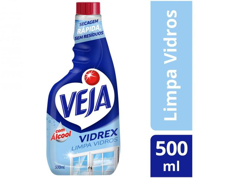 Imagem de Limpa Vidros Veja Vidrex Tradicional Refil 500ml