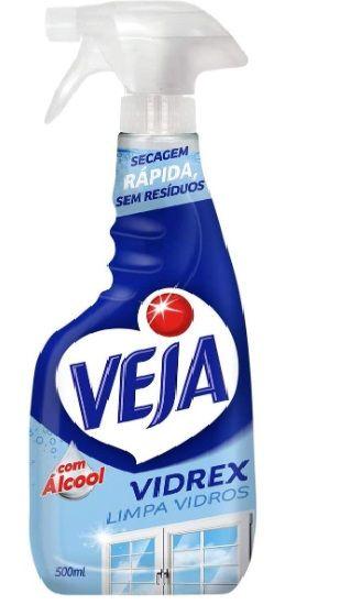 Imagem de Limpa Vidros Vidrex C/alcool  Gatilho 500ml