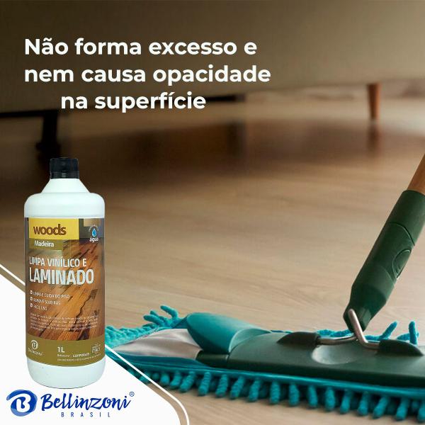 Imagem de Limpa Vinilico E Laminado Woods Madeira Bellinzoni 1l