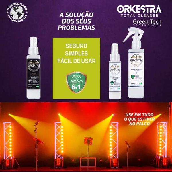 Imagem de Limpador A Seco Para Instrumentos Musicais 60ML Orkestra