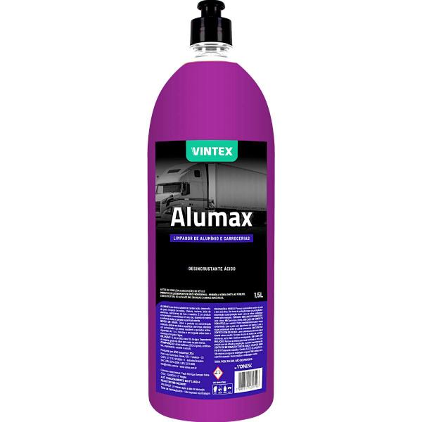 Imagem de Limpador Automotivo Limpa Aluminio Alumax Roda Bau Caminhão Camionete 1,5L Vonixx