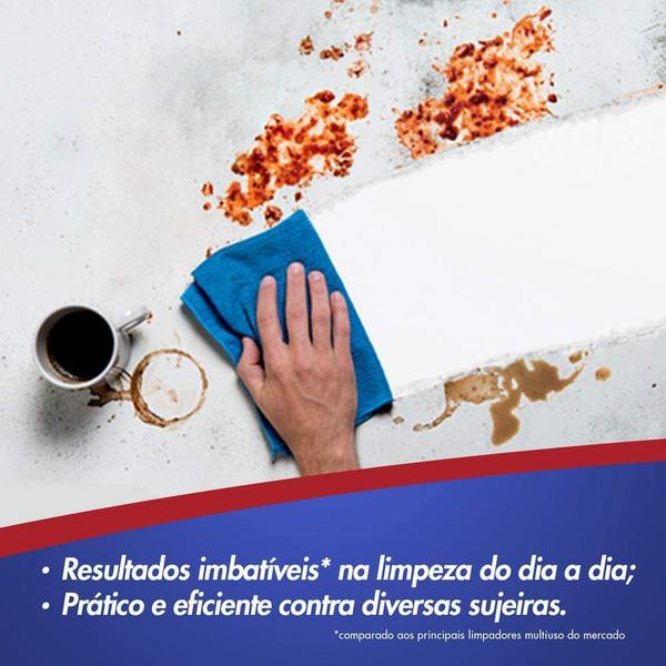 Limpador Azulim Multiuso Limpeza e brilho 500ml Imagem de Limpador Azulim Multiuso Limpeza e brilho 500ml