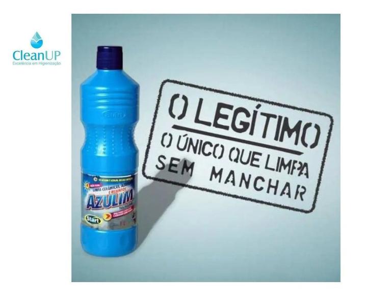 Limpador Azulim Para Ceramicas Azulejos E Rejuntes 5 L - Loja CleanUp Imagem de Limpador Azulim Para Ceramicas Azulejos E Rejuntes 5 L
