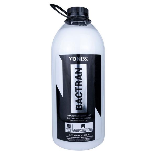Limpador Bactericida Vonixx Bactran 7 em 1 Sistema VSC - 3 Litros Imagem de Limpador Bactericida Vonixx Bactran 7 em 1 Sistema VSC - 3 Litros