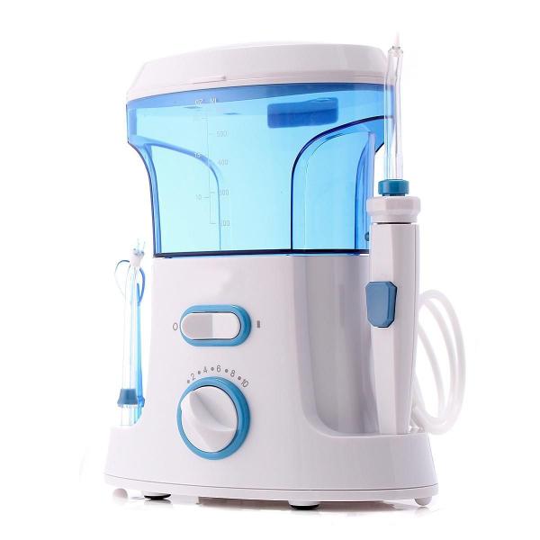 Limpador Bucal Elétrico Bivolt Jato D'Água Higiene Bucal - Bivena Imagem de Limpador Bucal Elétrico Bivolt Jato D'Água Higiene Bucal