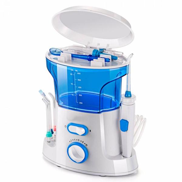 Limpador Bucal Elétrico Bivolt Jato D'Água Higiene Bucal - Bivena Imagem de Limpador Bucal Elétrico Bivolt Jato D'Água Higiene Bucal