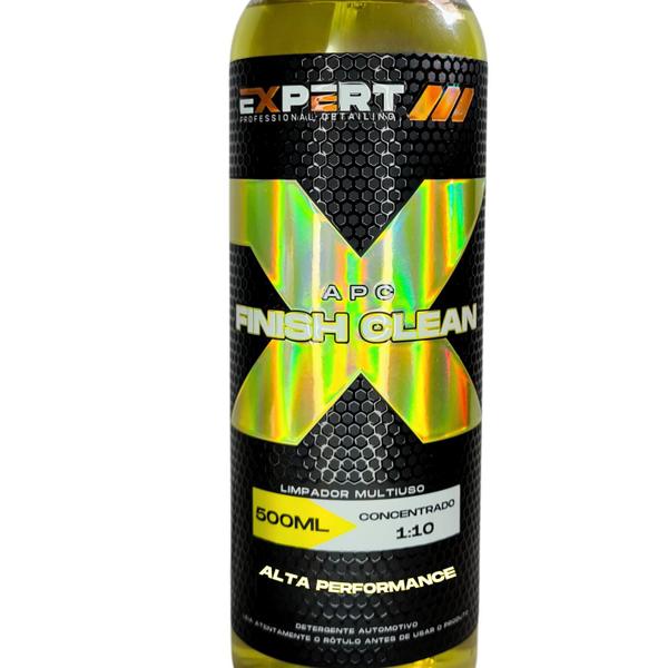 Limpador Concentrado Multiuso Finish Clean 500ml Expert Imagem de Limpador Concentrado Multiuso Finish Clean 500ml Expert