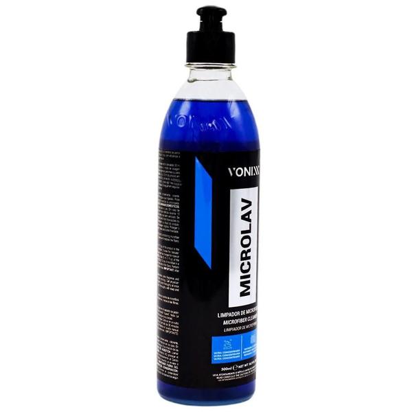 Limpador de Microfibra Microlav 500ml Vonixx Imagem de Limpador de Microfibra Microlav 500ml Vonixx