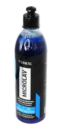 Limpador de Microfibra Microlav 500ml Vonixx Imagem de Limpador de Microfibra Microlav 500ml Vonixx