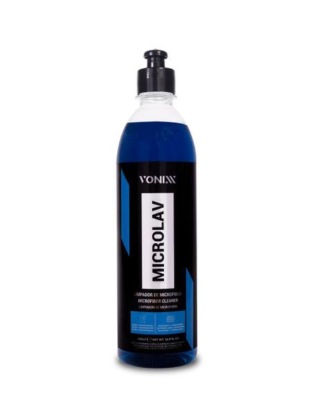 Limpador de Microfibra Microlav 500ml Vonixx Imagem de Limpador de Microfibra Microlav 500ml Vonixx