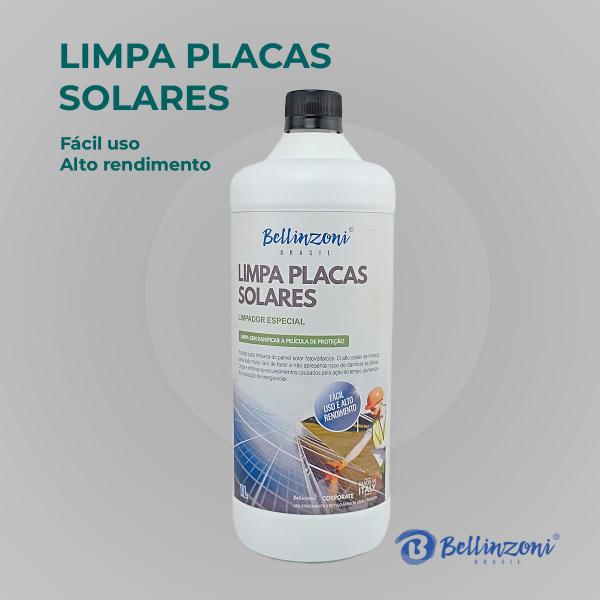 Limpador De Placas Solares 1 Litro Bellinzoni Imagem de Limpador De Placas Solares 1 Litro Bellinzoni