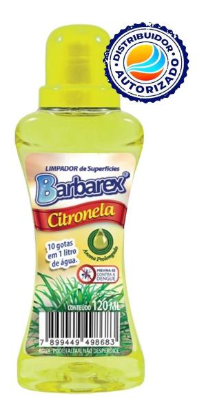 Imagem de Limpador De Superfície Aromatizado Cítronela 120ml Barbarex