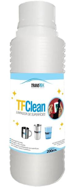 Limpador de Superfícies TFClean Para Transfer Laser - 200 ml - Transfix Imagem de Limpador de Superfícies TFClean Para Transfer Laser - 200 ml