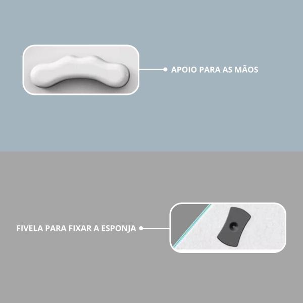 Limpador de Vidros Dupla Face com Ímã Super Poderoso - FSS Variedades Imagem de Limpador de Vidros Dupla Face com Ímã Super Poderoso