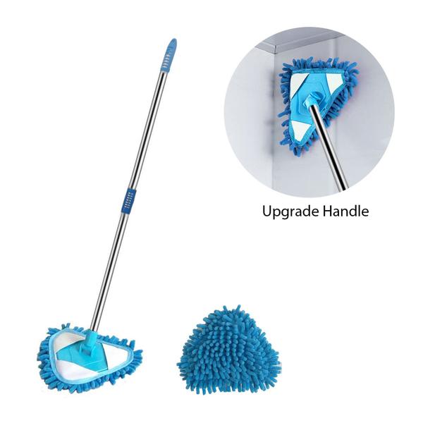 Imagem de Limpador de vidros retrátil Mini Chenille Mop para limpeza