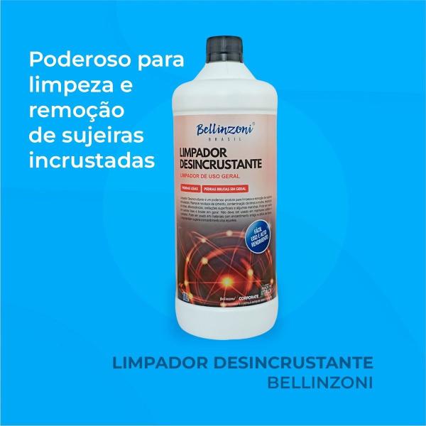 Imagem de Limpador Desincrustante Bellinzoni 1L ou 5L Limpeza E Remoção