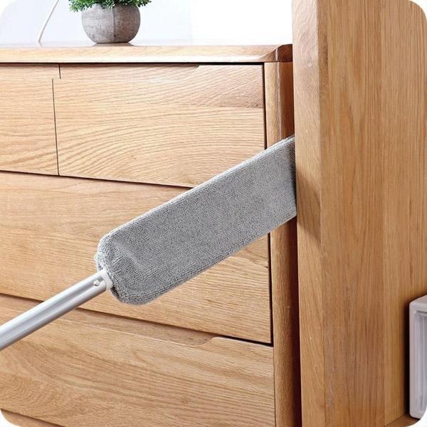 Limpador Doméstico Debaixo da Cama Espanador de Limpeza Estendido Retrátil - Facilite Imagem de Limpador Doméstico Debaixo da Cama Espanador de Limpeza Estendido Retrátil