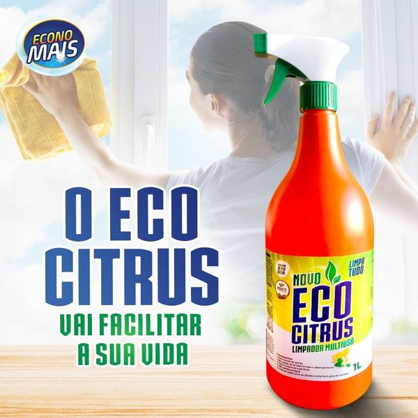 Imagem de Limpador e desengordurante multiuso eco citrus  1l  sinta o poder da laranja