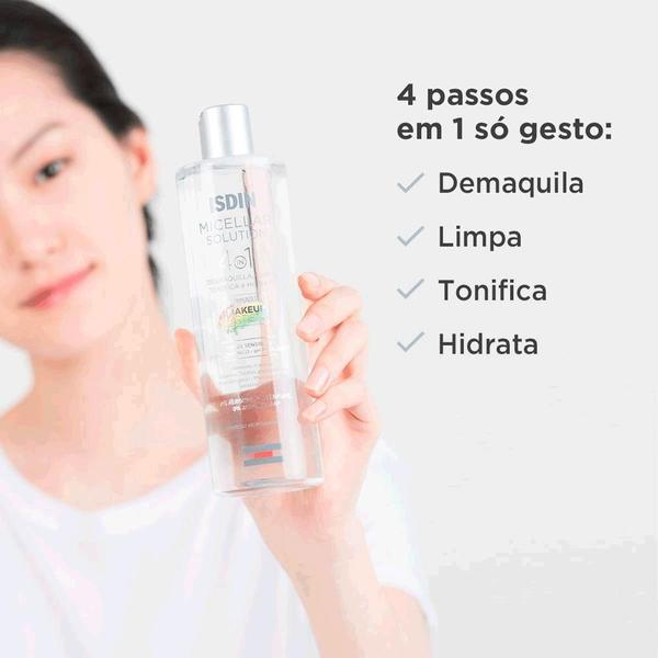 Imagem de Limpador Facial Isdin - Micellar Solution 4 em 1