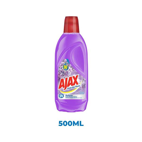 Limpador Festa das Flores Lavanda Ajax 500ml Imagem de Limpador Festa das Flores Lavanda Ajax 500ml