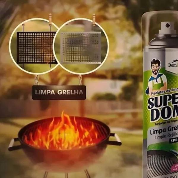 Imagem de Limpador Limpa Grelha 250ml Super Dom