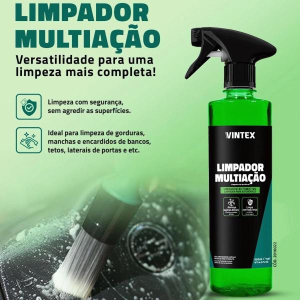 Imagem de Limpador Multiação Revitalizador De Plasticos Externos Restaurax 500ml Vonixx