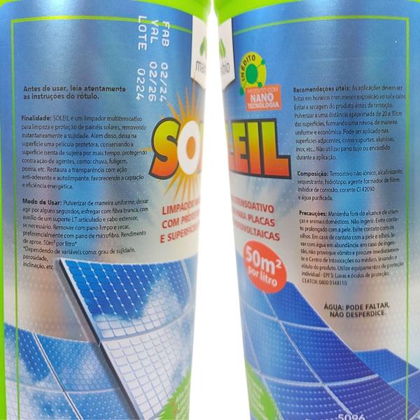 Imagem de Limpador Multitensoativo Soleil Para Painéis Solares 1 Lt