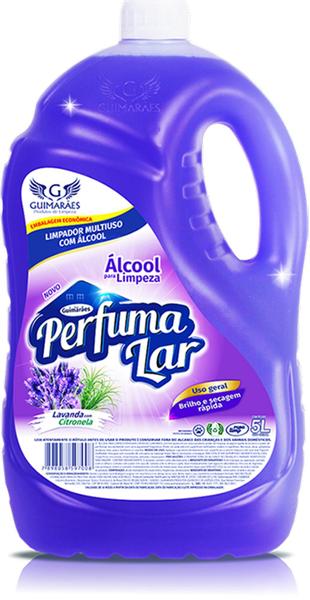 Limpador multiuso com álcool lavanda e citronela - GUIMARAES Imagem de Limpador multiuso com álcool lavanda e citronela