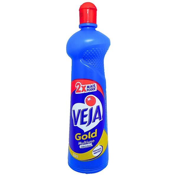 Limpador Multiuso Veja Tradicional 500ml - Luar Imagem de Limpador Multiuso Veja Tradicional 500ml
